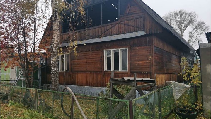 60-летний мужчина погиб при пожаре в частном доме под Новосибирском