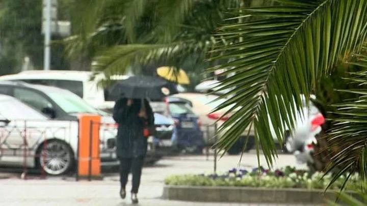 В Сочи за несколько часов выпадет четверть месячной нормы осадков