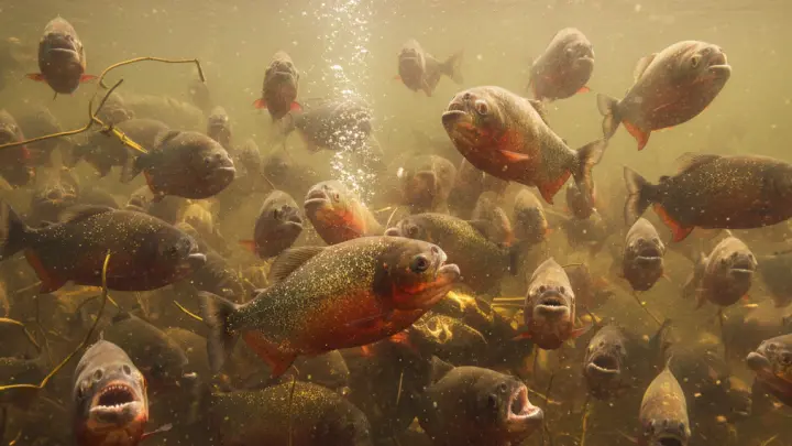 Массовое нападение пираний на туристов произошло в Бразилии