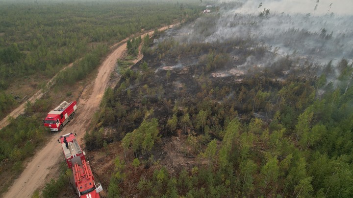 Свердловская область задыхается в дыму лесных пожаров