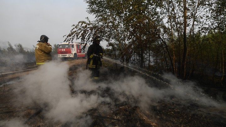 Спасатели полностью потушили пожар в селе Шайдуриха