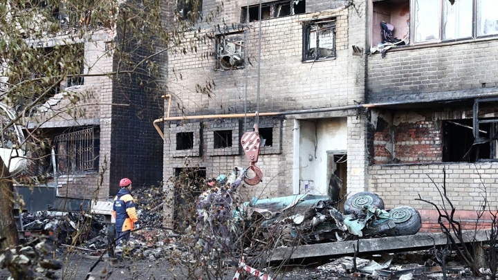 В Следкоме назвали основную причину крушения Су-34 в Ейске