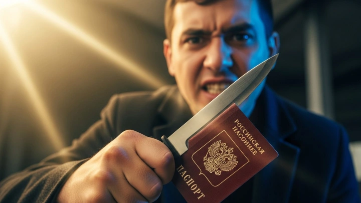 Азербайджанский блогер за деньги ругал русский паспорт, но тут к нему постучал товарищ майор: Мечта Исмаила сбылась вмиг