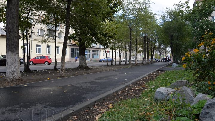 Мэрия Кургана похвалилась ремонтом улицы Кирова