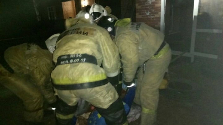 В Сочи за полчаса сгорел частный дом