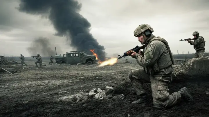 Русский дальнобойщик оставил работу в США и вернулся воевать за Россию