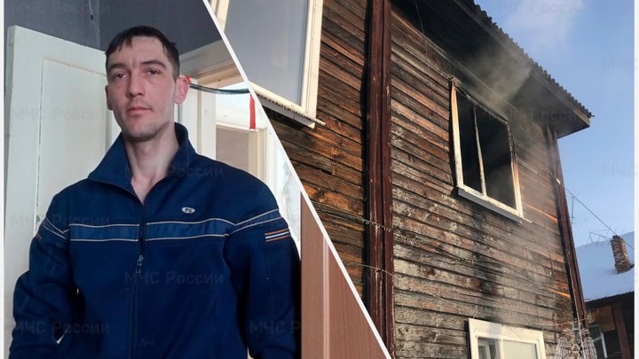 В Свердловской области случайный прохожий спас человека из огня