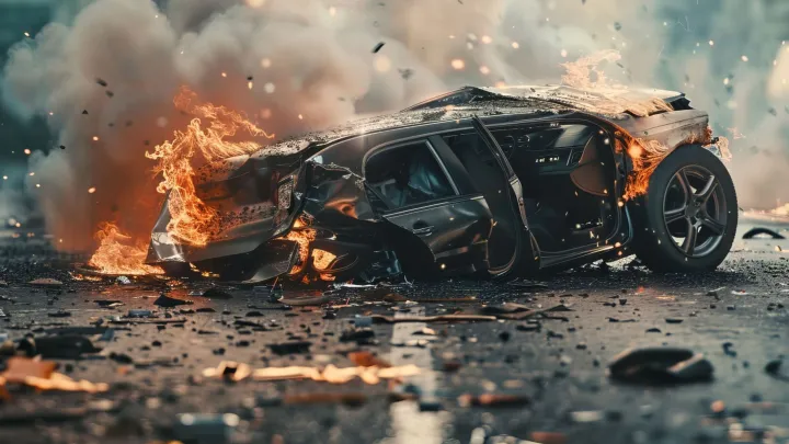 Огонь шёл стеной: в Тёплом Стане нашли два тела в сгоревшей Буханке