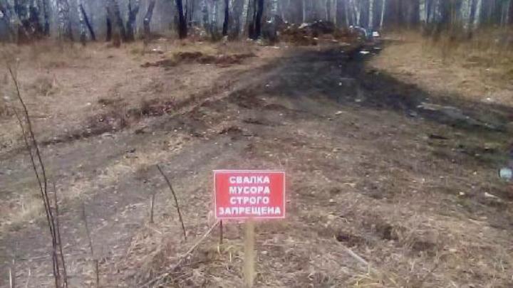 Незаконную свалку ликвидировали за 1,5 млн в новосибирском микрорайоне Клюквенный