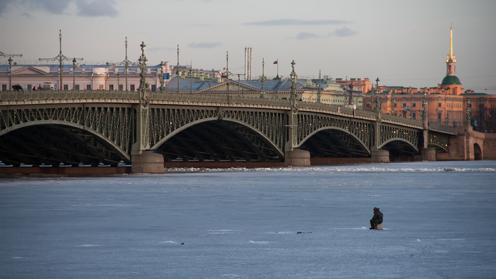 В Санкт-Петербург приходит зима. В этом году настоящая, со снегом и морозами