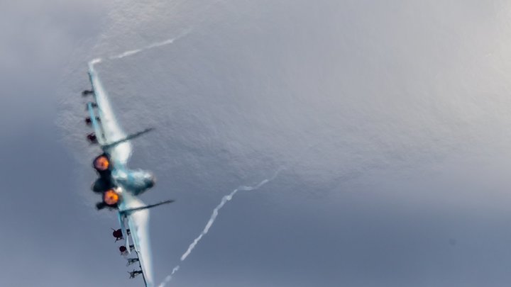 МиГ-29 ВВС Украины проиграл в воздушном бою русскому истребителю