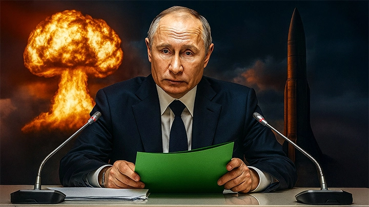 Зачем нам мир, в котором нет России: Путин показал элитам три ядерных кулака Зачем нам мир, в котором нет России: Путин показал элитам три ядерных кулака