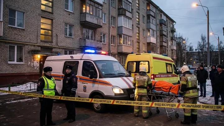 РЕН ТВ: семья с младенцем погибла в Дзержинском из-за забытой плиты