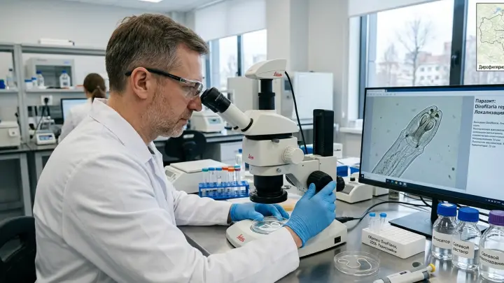 Червь в глазу: опасный паразит из тропиков добрался до Подмосковья