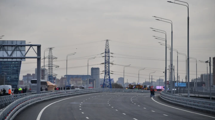 Запущено движение по новому путепроводу  в подмосковной Аникеевке