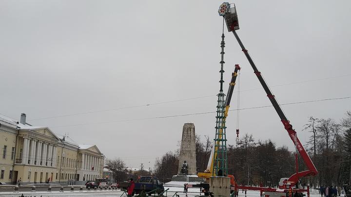 Старым владимирским елкам отреставрируют хвою. Новых покупать не планируют