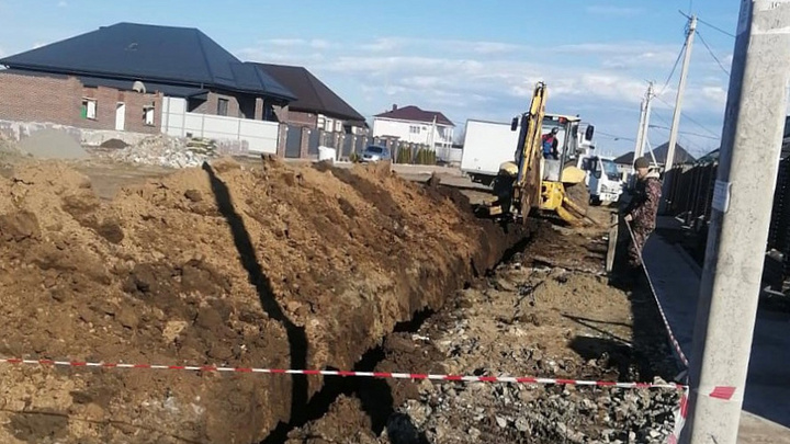 В посёлке Индустриальном под Краснодара построят новый газопровод