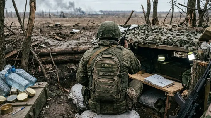 Русский боец 8 месяцев в одиночку держал позицию и пережил 64 сброса с «Бабы-яги»
