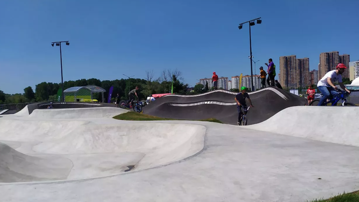 В Краснодаре появился первый памп-трек