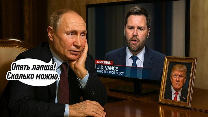 Всё ясно! Вэнс выдал базу по Украине: Игра Трампа как на ладони. А что же Путин?