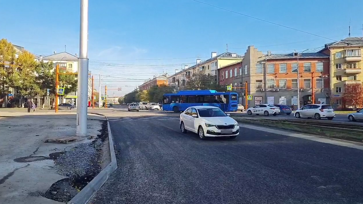 Власти Кемерова рассказали о запуске автобусов по обновленной улице Дзержинского