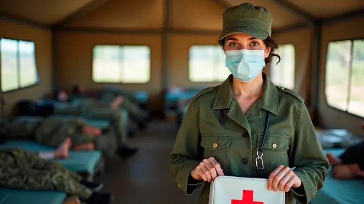 Военный медик спасла смертельно раненого русского офицера на СВО