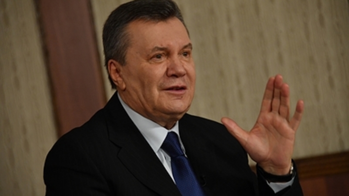 Виктор Янукович вспомнил об Украине и украинцах