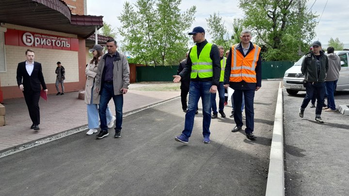 Губернатор Осипов отправился в рейд по дорогам Читы в День города