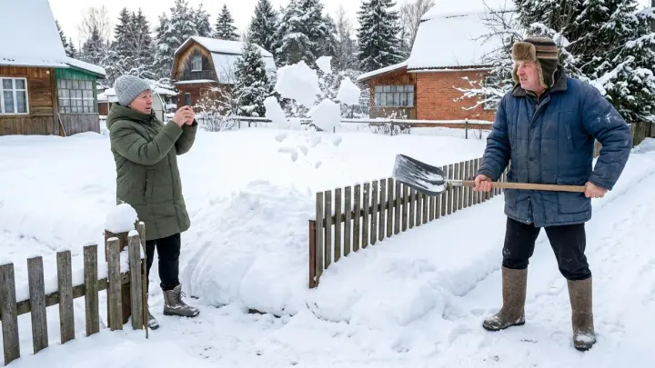Снежная война на шести сотках: сброс сугробов на участок соседа грозит судом