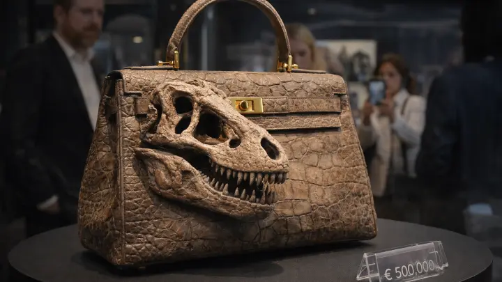 В Нидерландах сумку из коллагена тираннозавра выставили на продажу за 500 тысяч евро