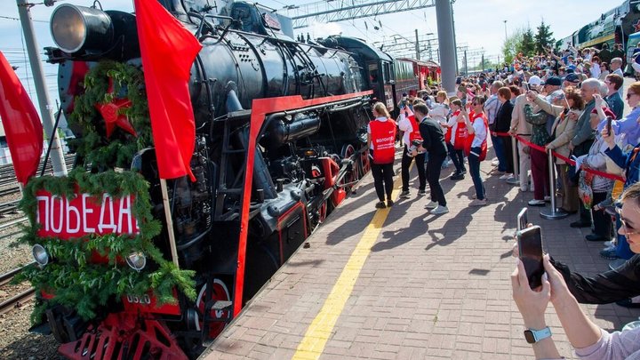 В Челябинскую область мчатся Поезда Победы