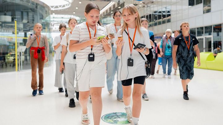 Дети из Курской области посетили площадку форума-фестиваля Москва 2030