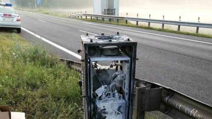 Ночное происшествие под Минском произошло на участке трассы М1