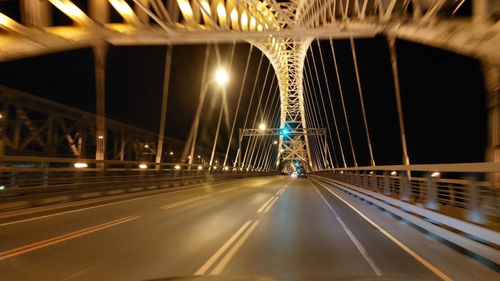Новый режим работы реверса вводят на Борском мосту на неделю