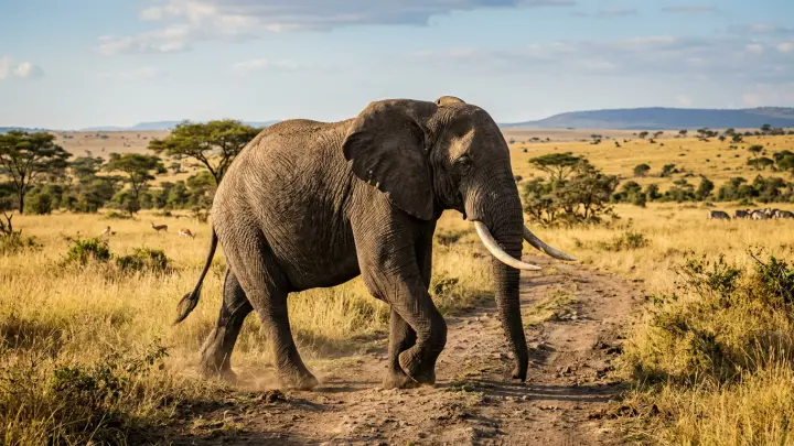 Хозяин парка в ЮАР не стал стрелять в агрессивного слона и был им убит