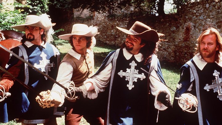 Три мушкетёра - фильм, в котором Дюма не узнал бы своей книги. Зато песня в саундтреке хорошая