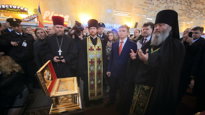 Мощи преподобного Сергия Радонежского доставят в Санкт-Петербург