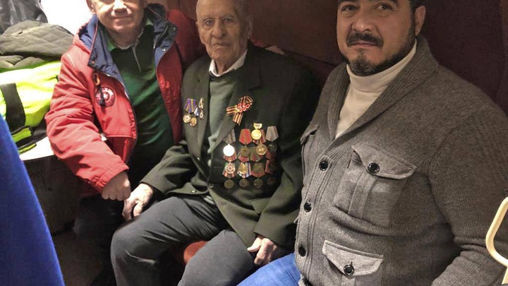 101-летний ветеран из Архипо-Осиповки поехал на парад в Москву