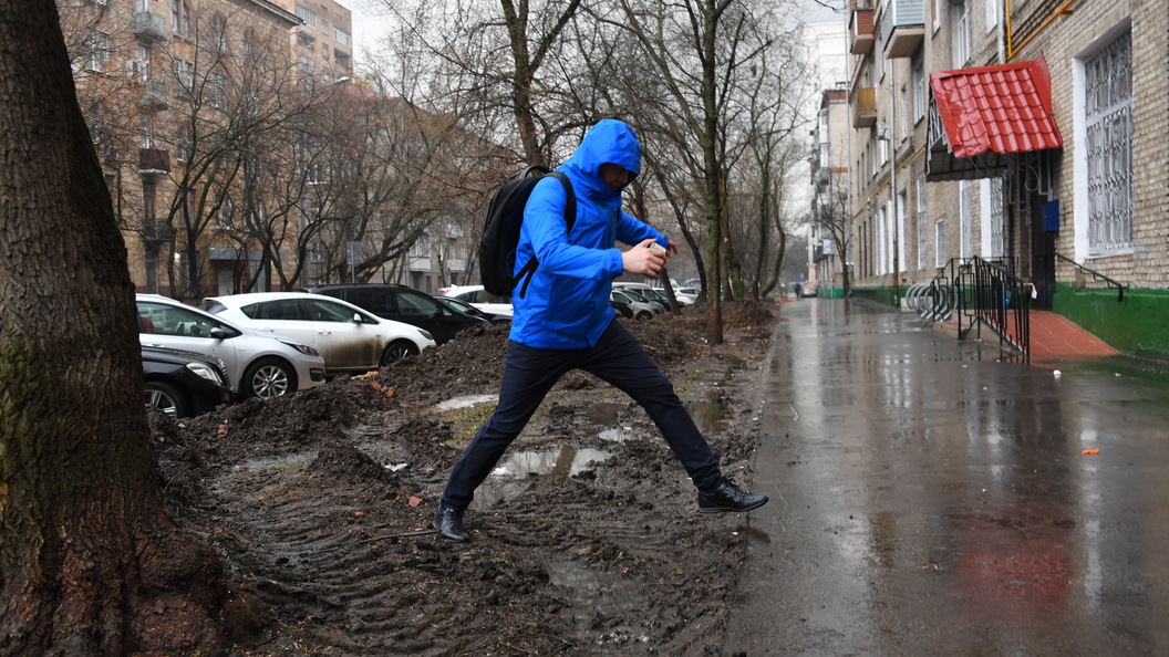 В каких районах будет дождь. Екатеринбург грязь.