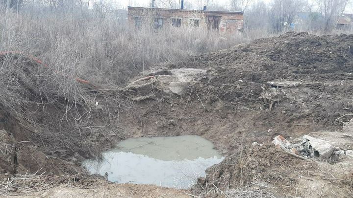 В Куйбышевском районе Самары произошла авария на канализационном коллекторе