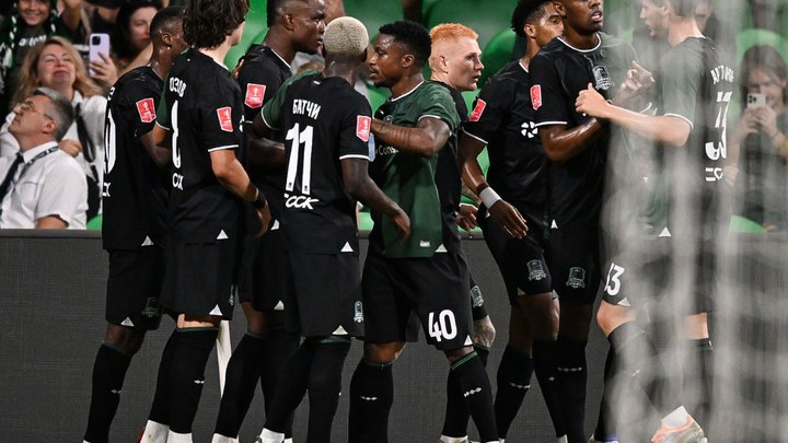 ФК Краснодар обыграл ЦСКА в матче Кубка России на домашнем стадионе