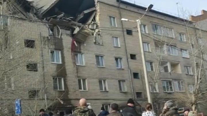 Взрыв бытового газа в Чите случился из-за разгерметизации газового баллона