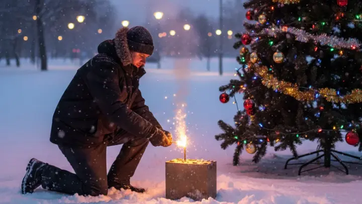 В Подмосковье запрещают запускать фейерверки в Новый год