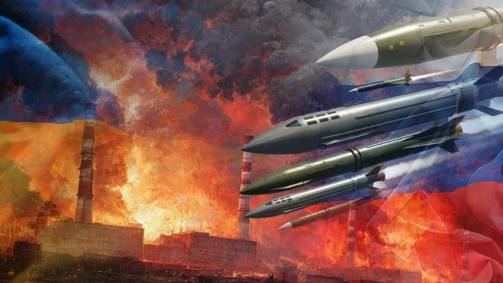 Куда он бахнет сейчас?! Просто жесть!: Ад в Киеве. ПВО разорвана. Пошла вторая волна жесточайшей атаки. На связь вышло подполье