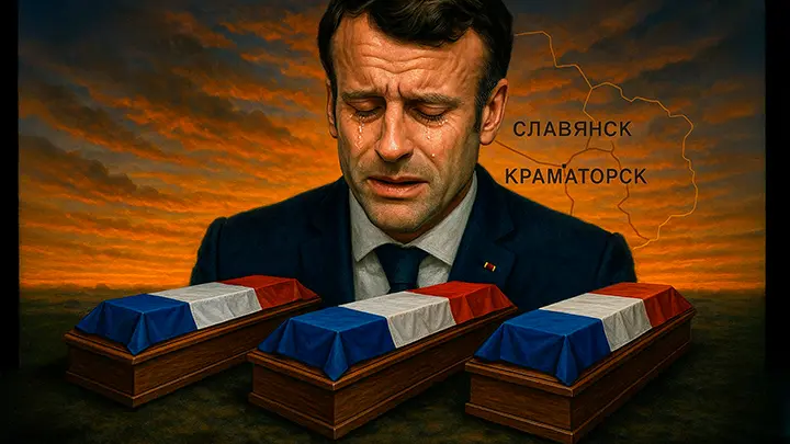 Макрон введёт войска на Украину. Время определено. Во Францию вернутся тысячи гробов: Они все будут убиты