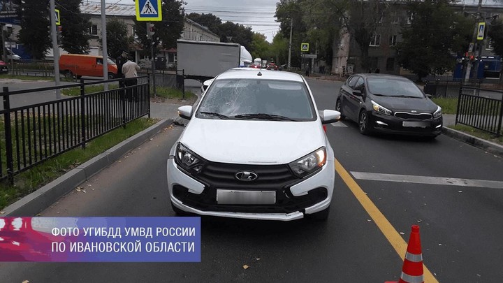 В Иванове водитель «Лады Гранты» на «зебре» насмерть задавил 70-летнего пешехода