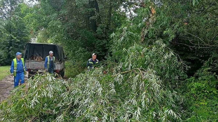 В Ивановской области ликвидируют последствия воскресной непогоды