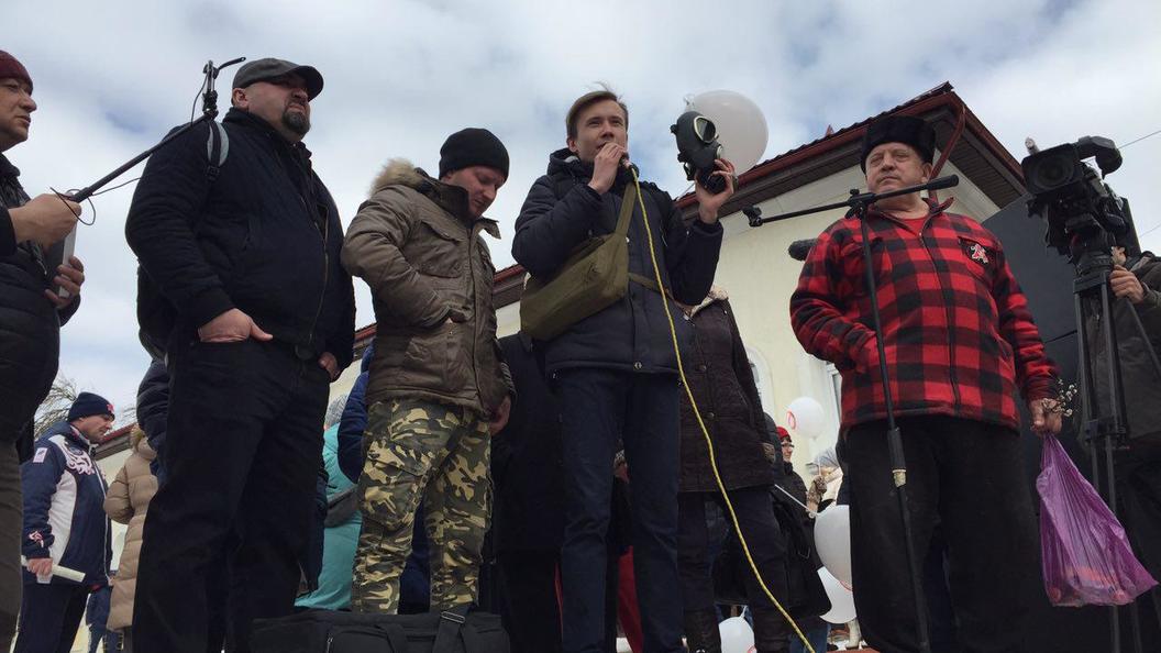 Свободу оппозиционеру Любимову: Митинг в Волоколамске всеми силами пытаются политизировать Свободу оппозиционеру Любимову: Митинг в Волоколамске всеми силами пытаются политизировать
