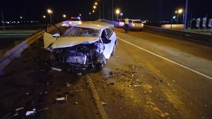 В Динском районе два человека погибли и один пострадал в ДТП на встречной полосе