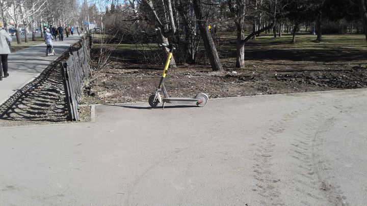 Ещё одна сеть аренды самокатов начала работать в Екатеринбург
